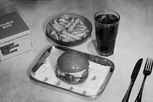 Classic Smash Beef Burger + Fries + Coke
