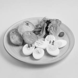 Boiled Eggs (3 Pieces Per Portion)