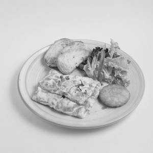 Spring Veggie Omelette With Ricotta Cheese