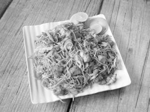 Chicken noodles