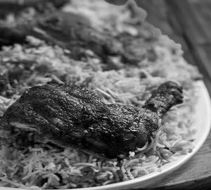 Grilled Chicken Biryani