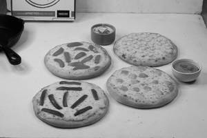 Classic Pizzas Pack Of 4 - Veg.