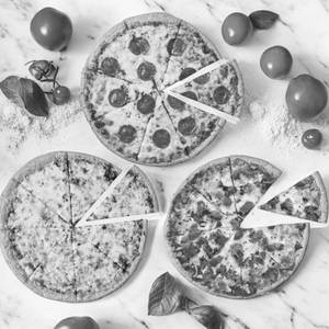 Sweet Corn + Tomato + Makhani Pizza 7" 3 Pack