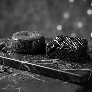 Choco Lava + Nutella Brownie