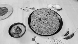 Methi Paratha Dal Tadka Meal