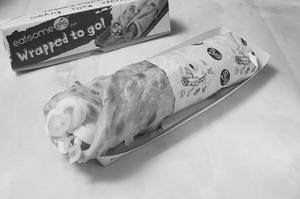 Veg Salad Wrap(wheat)