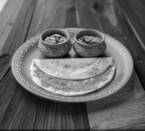 Mushroom Rush Dosa (Mushroom Kari Dosa)