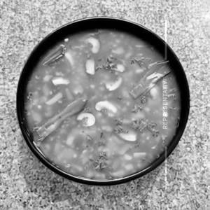 Egg- Mushroom Soup