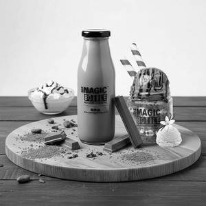 Kitkat Shake + Chocolate Fudge Sundae Jar
