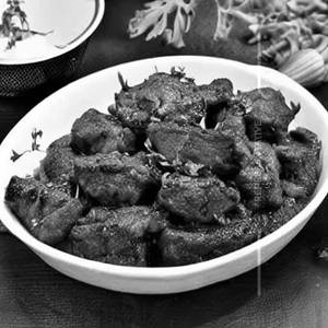 Mutton Pudina Dry