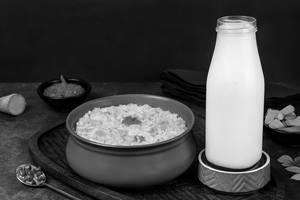 Vegetable khichdi + Buttermilk
