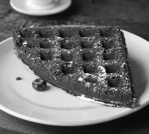 Dark & White Fantasy Waffle