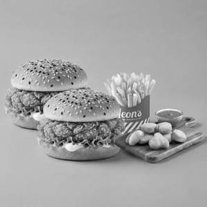 2 Crispy Chicken Burger + 8 Pc Nuggets + 1 French Fries Medium
