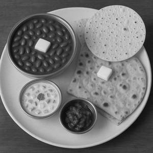 Butter Roti Rajma Set