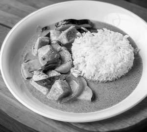 Fish Thai Red Curry With Rice