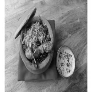 Hyderabadi Chicken Biryani With Salan