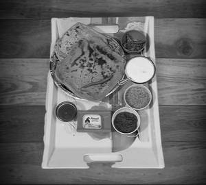 Square paratha