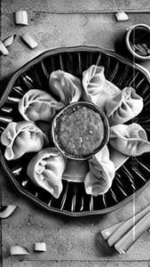 Cheese Corn Fried Momos