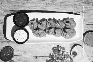 Chicken Schezwan Fried Momos