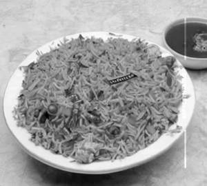 Egg Combination Schezwan Rice