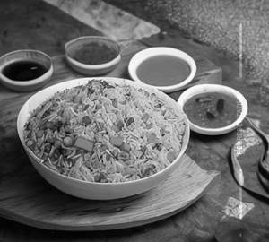 Veg Hong Kong Fried Rice 