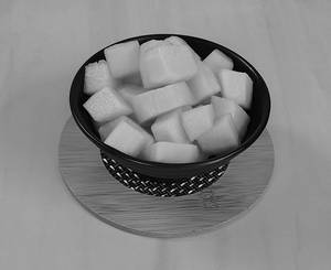 Musk Melon Fruit Bowl