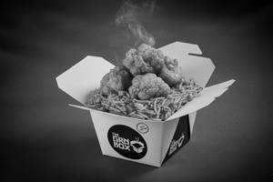 Triple Schezwan Fried Rice With Spicy Fried Cauliflower (little Box)