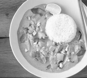 Chicken Thai Red Curry With Rice