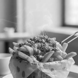 Korean Cheesy Fries