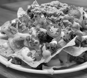 Loaded Chicken Nachos Basket