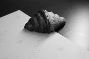 Eggless Choco Nutella Croissant