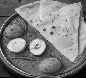 3 Chapati Egg Roast