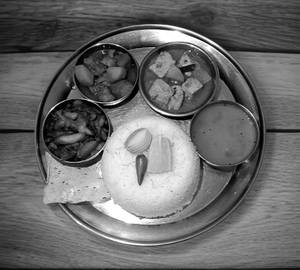 Paneer thali