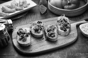 Tomato - Olive Bruschetta