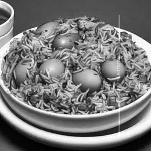 Egg Manchurian Rice