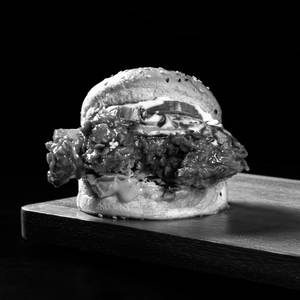 Korean Fire Burger Chicken