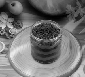 Chocolate mousse jar