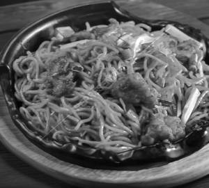 Chicken schezwan chow