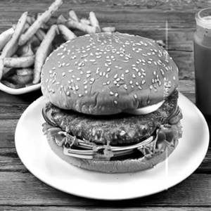 High Protein Chicken Burger