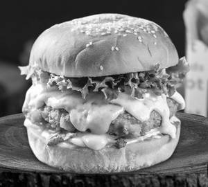Veg cheese burger