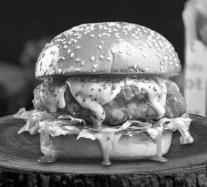 Extra cheese burger
