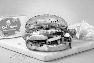 Swiss Mushroom Burger