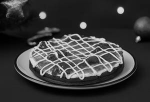 Red Velvet Strawberry Cream Cheese WaffleCake [Single Layer]