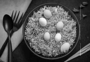 Egg. Schezwan Rice