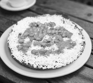 Chola with jeera rice