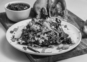 SAMOSA CHOLE CHAAT