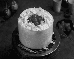 White Forest Cake