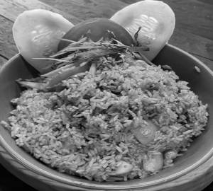 Veg Tom Yum Fried Rice