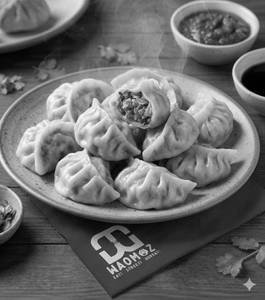 Mushroom & Corn Momos (Steam) 5pc