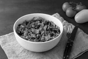 Roasted Veggies Quinoa Bowl